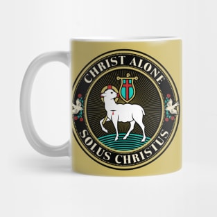 Christ alone. Mug